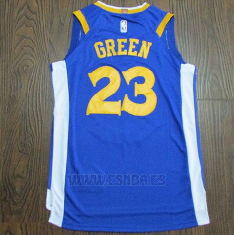 Camiseta Golden State Warriors Draymond Green #23 2017-18 Azul